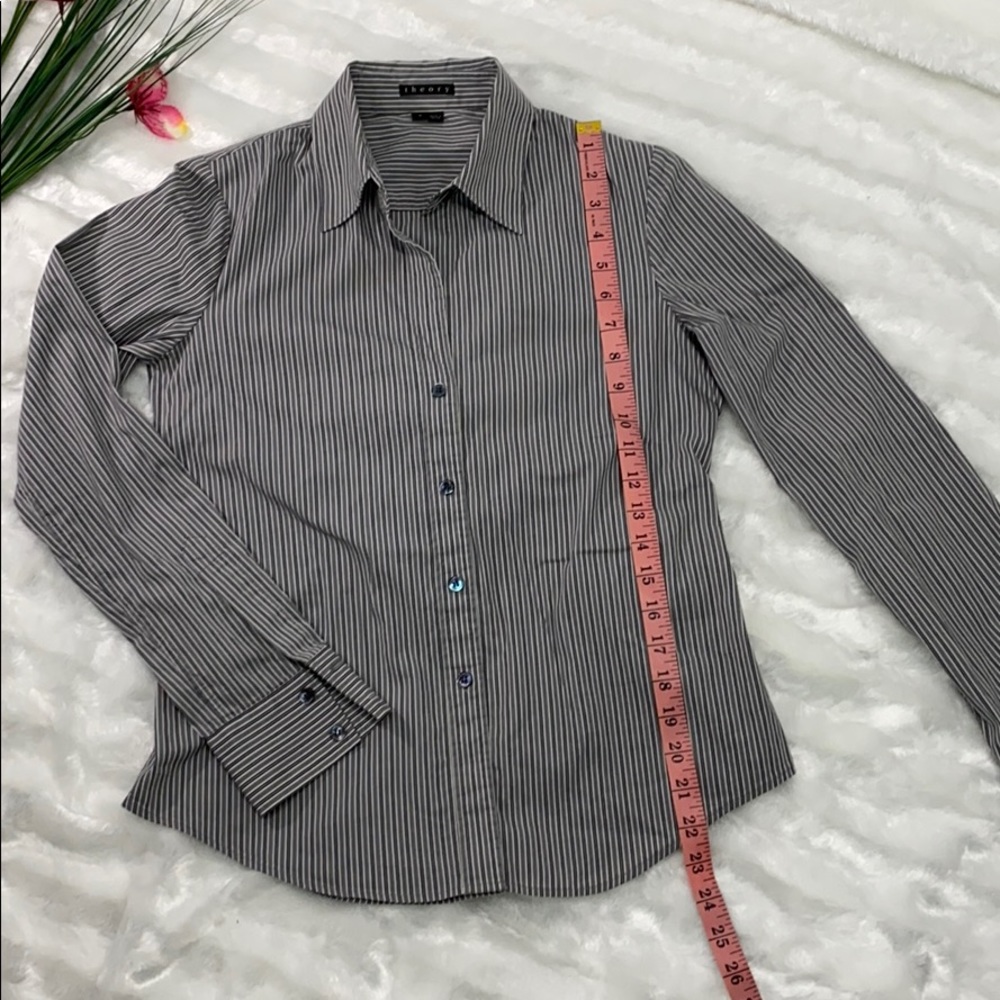Theory Bottom Up Top Size S Color Gray And White - image 6